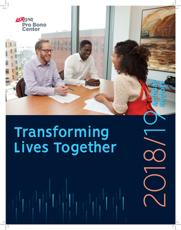 Transforming Lives Together 19 2018/ About the D.C