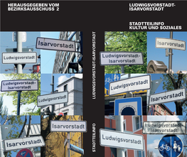 STADTTEILINFO Kultur Und Soziales Ludwigsvorstadt