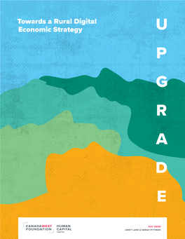 Towards a Rural Digital Economic Strategy