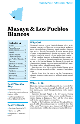 Masaya & Los Pueblos Blancos