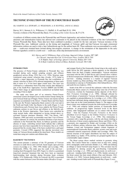 Tectonic Evolution of the Plymouth Bay Basin