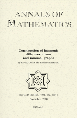 Construction of Harmonic Diffeomorphisms and Minimal Graphs