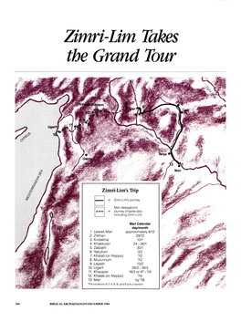 Zimri-Lim Takes the Grand Tour