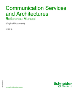 Communication Services and Architectures