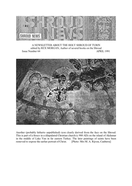 Shroud News Issue #64 April 1991