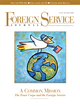 The Foreign Service Journal, October 2008
