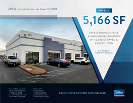 Freestanding Office & Warehouse Building W