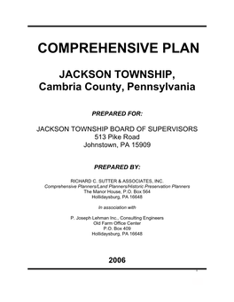 Comprehensive Plan