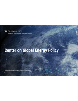 Center on Global Energy Policy