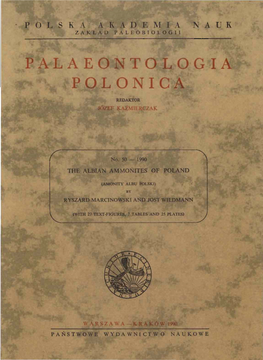 REDAKTOR -.: Palaeontologia Polonica