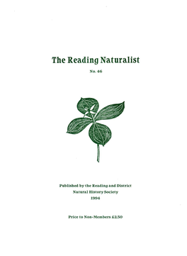 The Reading Naturalist