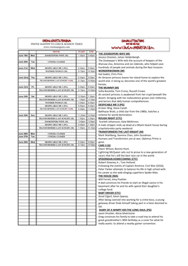 PROGRAM JUNE 22ND 2017.Xlsx