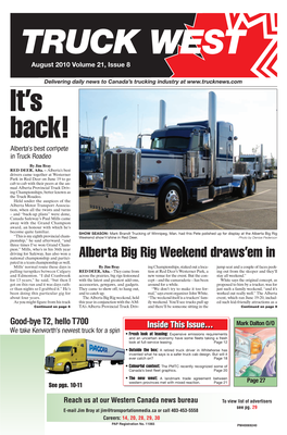 Alberta Big Rig Weekend Draws'em In