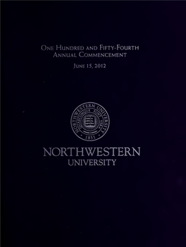 Annual Commencement / Northwestern University