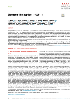 Glucagon-Like Peptide 1 (GLP-1)