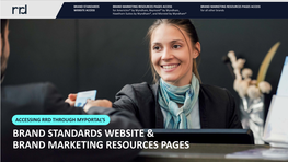 Brand Standards Website & Brand Marketing