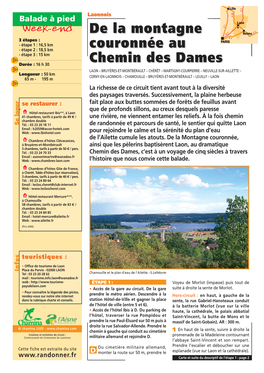 De La Montagne Couronnée Au Chemin Des Dames (Page 2)