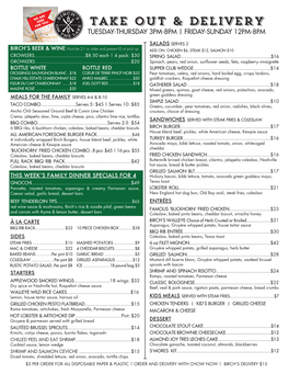 5.12.20 Takeout Menu