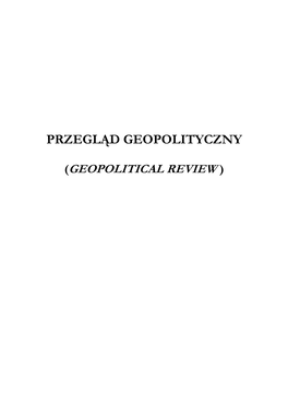 Przegląd Geopolityczny