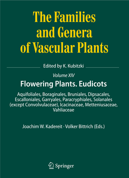 Flowering Plants. Eudicots