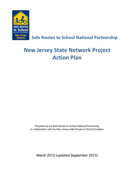 New Jersey State Network Project Action Plan