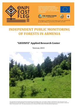 Independent Public Monitoring of Forests in Armenia» Project