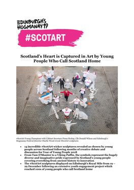 Scotland's Heart Is Captured in Art by Young People Who Call Scotland Home