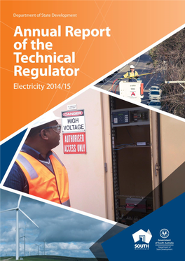 Annual Report of the Technical Regulator Electricity 2014-15