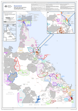 Queensland for That Map Shows This Boundary Rather Than the Boundary As Per the Register of Native Title Databases Is Required
