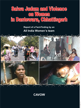Salwa Judum and the Violence on Women in Dantewara,Chhattisgarh