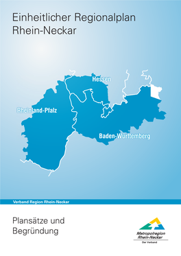 Einheitlicher Regionalplan Rhein-Neckar