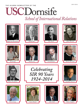 Celebrating SIR 90 Years 1924-2014