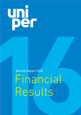 Annual Report 2016 Financial Results