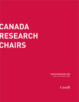 Canada Research Chairs