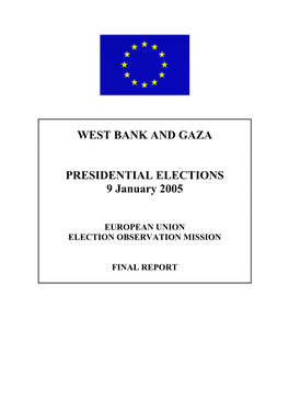 Eueom Fr West Bank and Gaza 2005