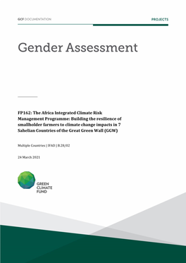 The Africa Integrated Climate Risk Management