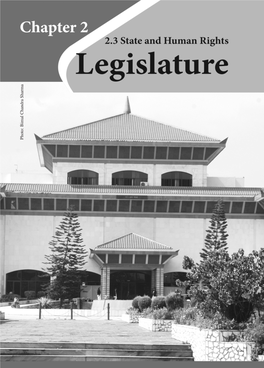 Chapter 2.3 Legislature