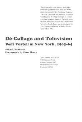 De-Collage and Television