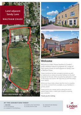 Waltham Chase the Proposed Site