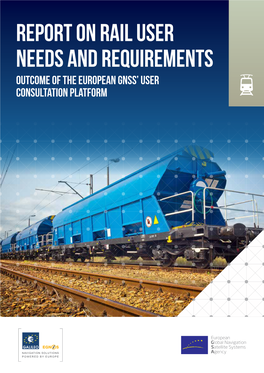 Report on Rail User Needs and Requirements