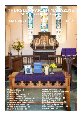 THURSLEY PARISH MAGAZINE St Michael & All Angels