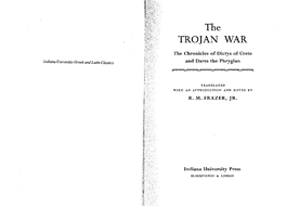 The TROJAN WAR