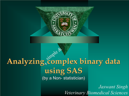 Analyzing Binary Data