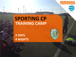 Sporting Cp Training Camp