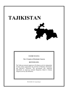 Tajikistan 2013.Pdf
