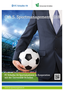 C.A.S. Sportmanagement 2018