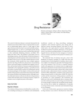 Drug Resistance