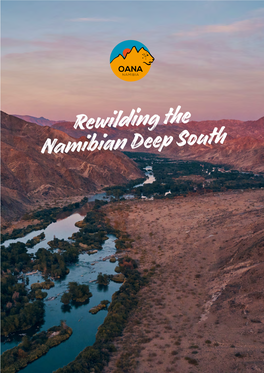 Rewilding the Namibian Deep South PLANNING CHECKLIST