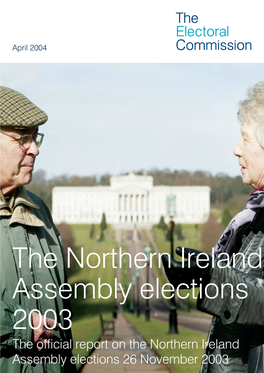 The Northern Ireland Assembly Elections 2003