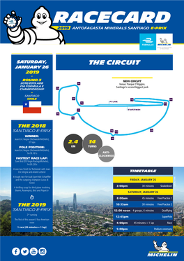 FIA FORMULA E Santiago’S Second-Biggest Park CHAMPIONSHIP - SANTIAGO CHILE
